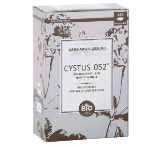 CYSTUS 052 Bio Halspastillen Honig Orange