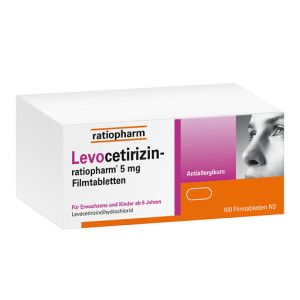 LEVOCETIRIZIN-ratiopharm 5 mg Filmtabletten